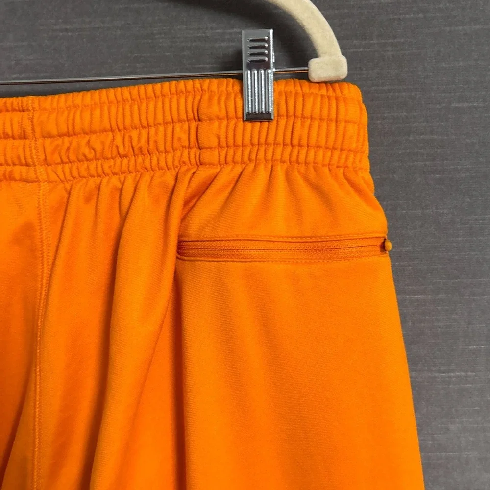 Nike Dri Fit Track Pants XXL Orange Tennessee Volunteers UT Football Zip Ankle